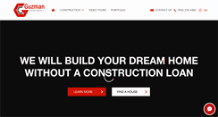 Desktop Screenshot of guzmanconstructionrgv.com